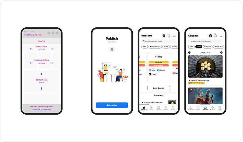 Main navigation concept